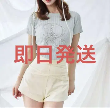 Darich 다리치 DR 비쥬 리브 니트 탑