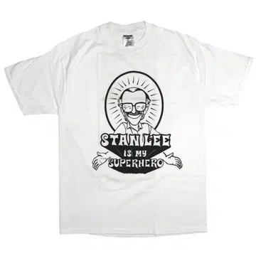 새상품 스탠리 티셔츠 Stan Lee Is My Superhero