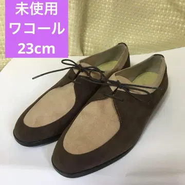 미사용 와코루 신발 여성용 스웨이드 일본제 신발 캐주얼 슈즈