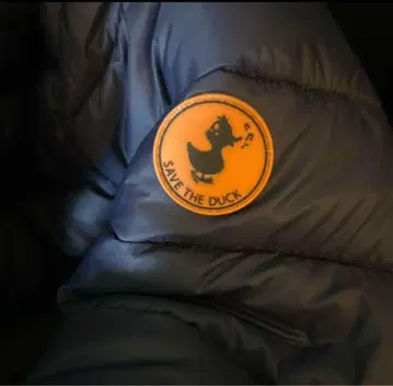 SAVE THE DUCK 네이비 롱 다운 자켓