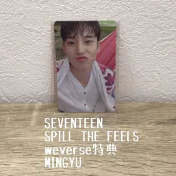 세븐틴 SPILLTHEFEELS weverse MINGYU