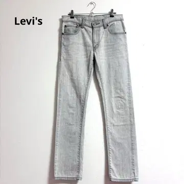 Levi's 510 화이트 데님 W27 리바이스 우먼 화이트
