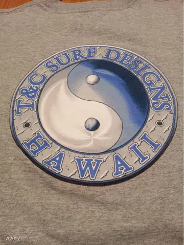 T&C Surf Designs Hawaii 90년대 올드 서핑 티셔츠