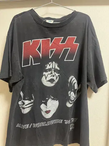 KISS 밴딩 티셔츠 1996-1997
