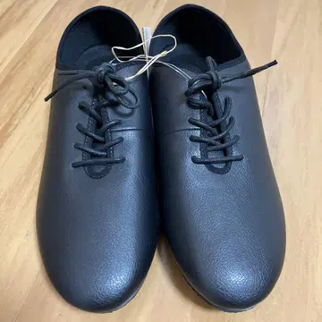 무인양품 레이스업 슈즈 블랙 27cm 택 포함 미사용 새상품!