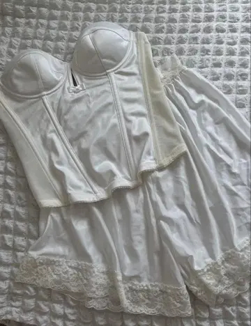 bridalbloom 브라이덜 이너 뷔스티에 B70 플레어 팬츠 세트