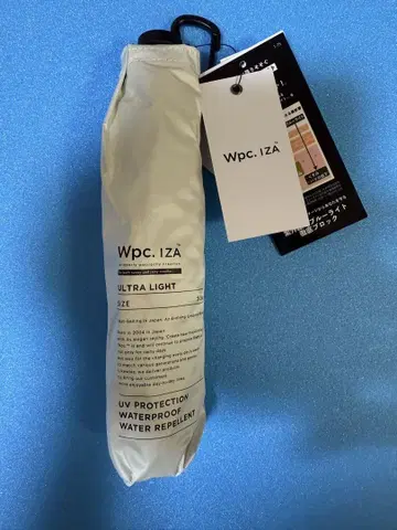 wpc IZA(이자와) 초경량 울트라 라이트 우천 겸용 접이식 우산