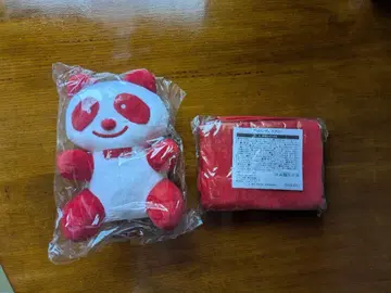 아지노모토 아지팬더 봉제 인형 에이프런 세트