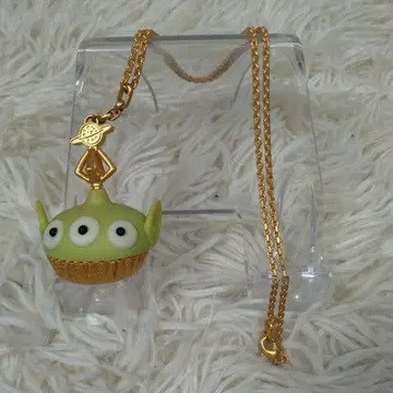 Q-pot. 리틀 그린맨 토이스토리 PIXAR 목걸이