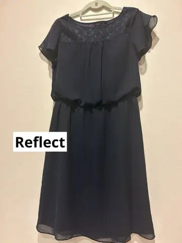 Reflect 가슴 레이스 도킹 원피스 셋업 스타일