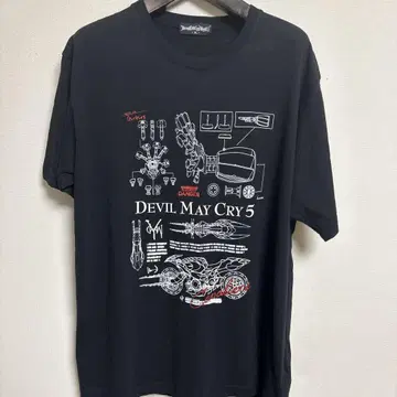 DEMON MAY CRY 5 티셔츠 3L