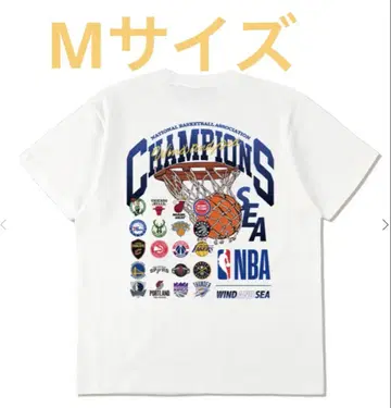 WIND AND SEA NBA CHAMPION TEE M 사이즈