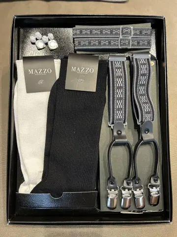 MAZZO 신랑 잡화 6종 세트 웨딩 포시스 앤 컴퍼니