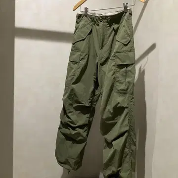 빔즈 보이 카키 와이드 팬츠