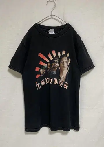 00s incubus 밴드 셔츠 2007 투어 티셔츠