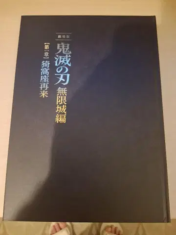 극장판 귀멸의 칼날 무한성 편 제1장 아카자 재림 최초 한정판 팜플렛