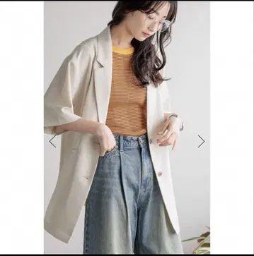 LOWRYSFARM 바스켓 자켓 SS 아이보리 08