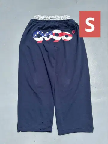 90 로고 아메리칸 스웨트 팬츠 네이비 S