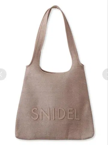 snidel 스나이델 주트 로고 토트백