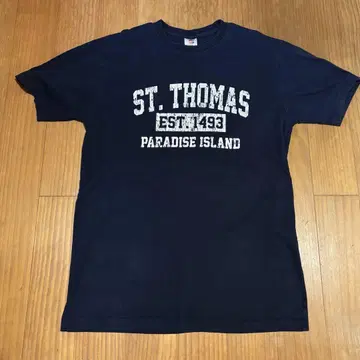 빈티지 티셔츠 Roma XL 네이비