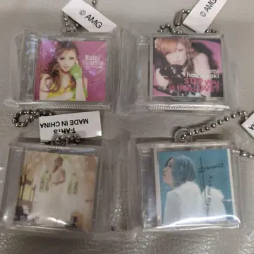 하마사키 아유미 가챠가챠 CD 키링 세트