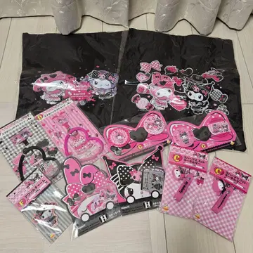 HAPPY 복권 B상 토트백 키링 스트랩 캔뱃지