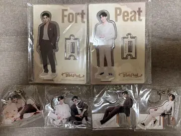 FortPeat 팬미 아크릴 스탠드 & 아크링 키링 세트