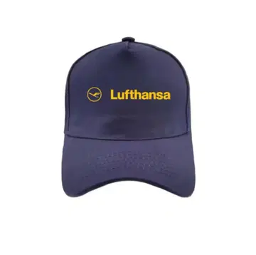 Lufthansa 루프트한자 항공 네이비 캡 야구 모자