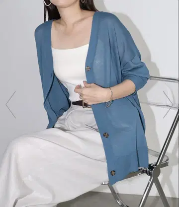 andme UV 차단 접촉 냉감 시어 가디건