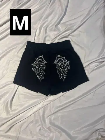 9090 걸 라인스톤 마이크로 쇼츠