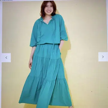 안피로 티어드 스커트