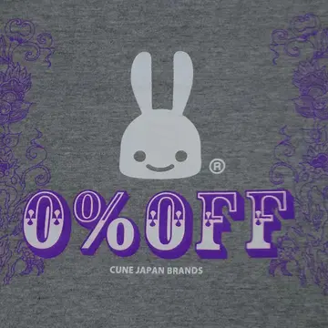 CUNE 큔 0% 할인 토끼 티셔츠