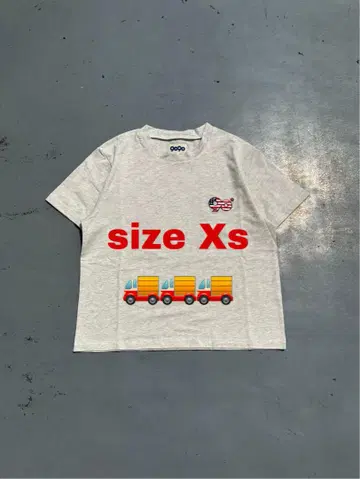 그레이 XS 사이즈 티셔츠