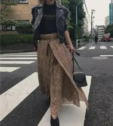 AMERI VINTAGE 아메리빈티지 롱 스커트 S 2way 사양