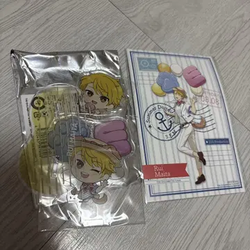 SideM 애니크로 페어 아크릴 스탠드 마이다 루이 SEM 핸즈 혜택