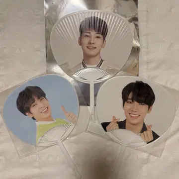 SEVENTEEN 원우 공식 미니 부채 세트