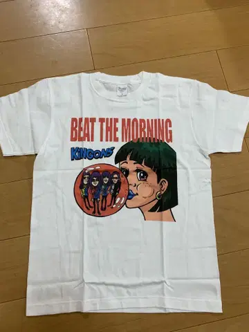 새상품 KINGONS BEAT THE MORNING 티셔츠 킹곤즈
