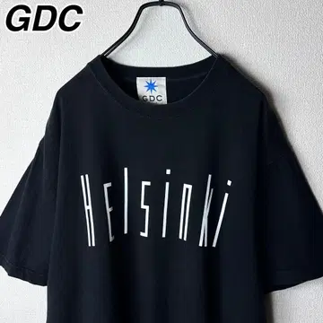GDC 티셔츠 블랙 GDC Helsinki 레어 아카이브