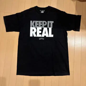 nitrad KEEP IT REAL 티셔츠 블랙 RAMBIE