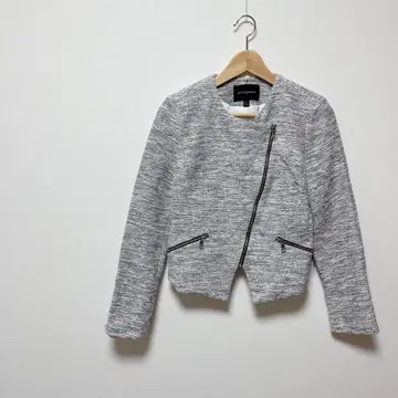 BANANA REPUBLIC 노카라 트위드 자켓 트위드 겉옷