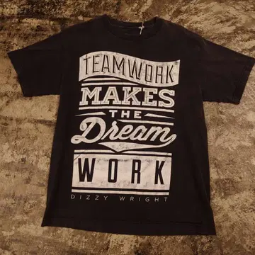 TEAMWORK 티셔츠 DIZZY WRIGHT 블랙 L 4339
