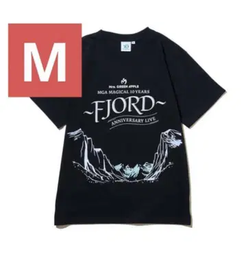 FJORD 미세스 LIVE 로고 티셔츠 (M 사이즈)