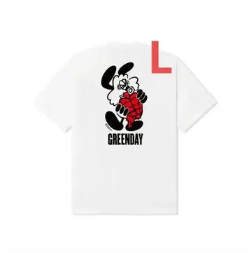 버디 x 그린 데이 빅 티셔츠 "화이트" L
