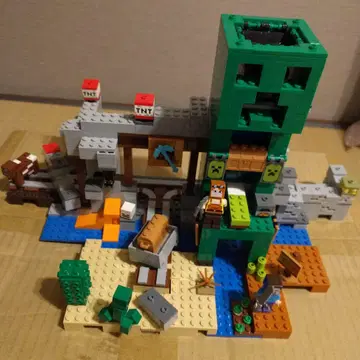 레고 MINECRAFT 21155 거대한 크리퍼 동상 광산 80 사이즈