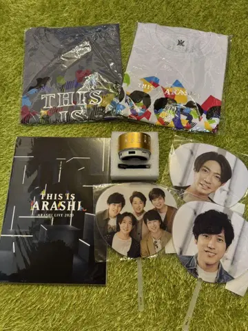 ARASHI THIS IS ARASHI 라이브 굿즈 세트