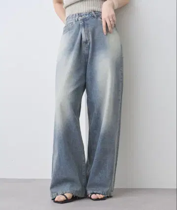 mystic 컷오프 오버다이 데님 Size0