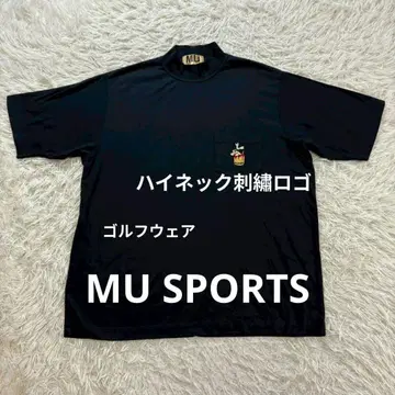 MU SPORTS 하이넥 티셔츠