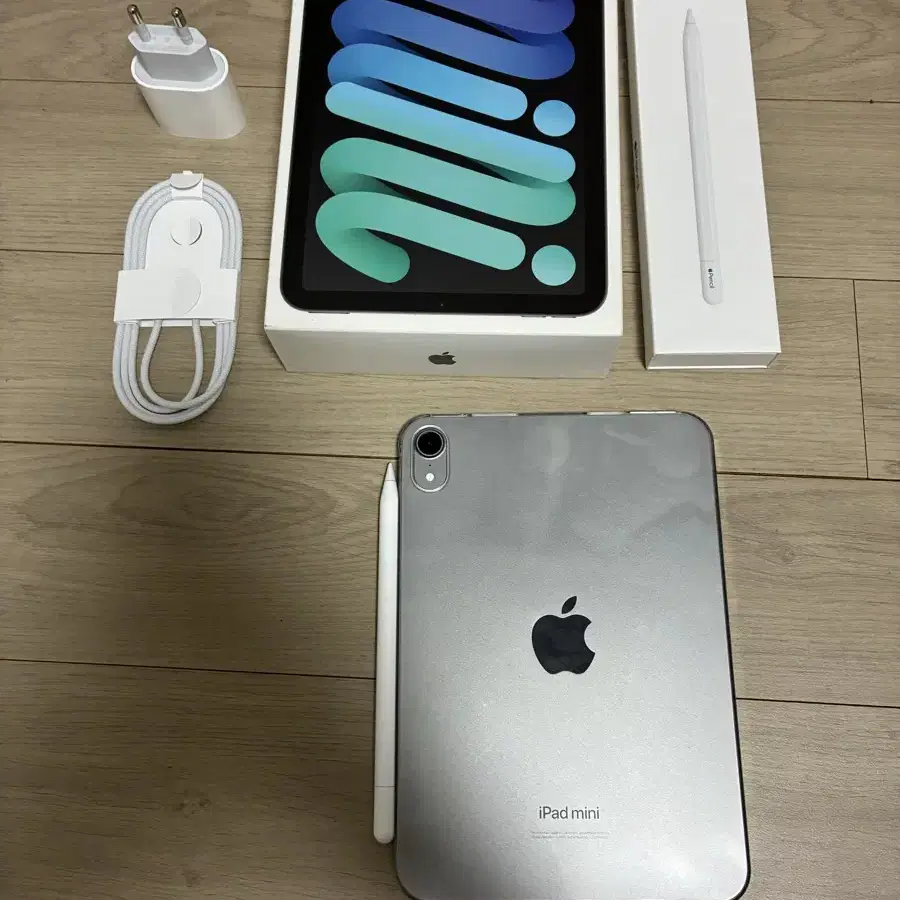 APPLE | 애플 iPad mini 7 + Apple Pencil (USB-C) + AppleCare