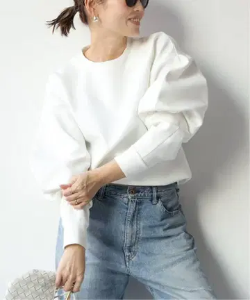 미사용 새상품 택 포함 CELERI 롱 슬리브 풀오버 맨투맨