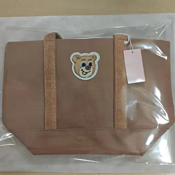 페이러 와펜 토트백 미사용 새상품 올드 테디 베이지